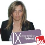 Marisa Corral acudió como delegada a la IX Asamblea Federal de Izquierda Unida
