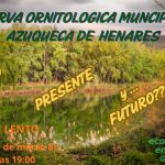 El edil Rodrigo Vasco Blas destaca la necesidad de un plan municipal para la Reserva Ornitológica de Azuqueca en una charla de Ecologistas en Acción